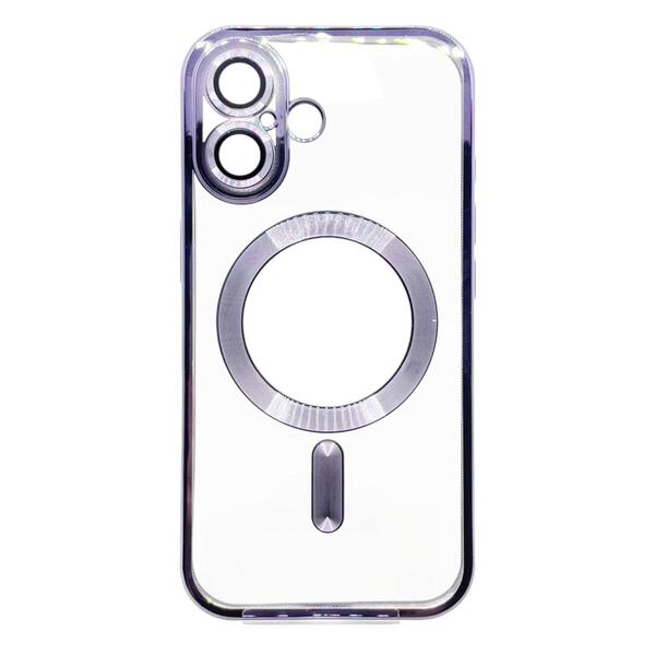 Чохол BeCover TPU Chrome Case MagSafe для Apple iPhone 16 Plus Purple 712079
