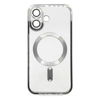 Чохол BeCover TPU Chrome Case MagSafe для Apple iPhone 16 Plus Silver 712078