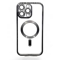 Чохол BeCover TPU Chrome Case MagSafe для Apple iPhone 16 Pro Black 712080