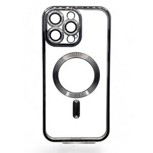 Чохол BeCover TPU Chrome Case MagSafe для Apple iPhone 16 Pro Black 712080