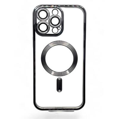 Чохол BeCover TPU Chrome Case MagSafe для Apple iPhone 16 Pro Black 712080