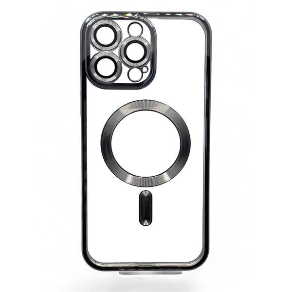 Чохол BeCover TPU Chrome Case MagSafe для Apple iPhone 16 Pro Black 712080