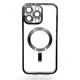 Чохол BeCover TPU Chrome Case MagSafe для Apple iPhone 16 Pro Black 712080