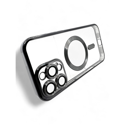 Чохол BeCover TPU Chrome Case MagSafe для Apple iPhone 16 Pro Black 712080