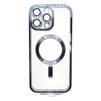 Чохол BeCover TPU Chrome Case MagSafe для Apple iPhone 16 Pro Max Sierra Blue 712087