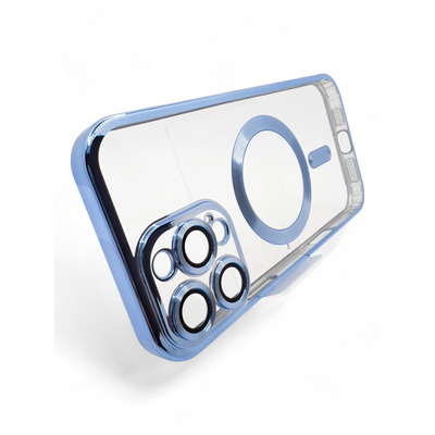 Чохол BeCover TPU Chrome Case MagSafe для Apple iPhone 16 Pro Max Sierra Blue 712087