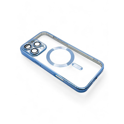 Чохол BeCover TPU Chrome Case MagSafe для Apple iPhone 16 Pro Max Sierra Blue 712087