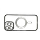 Чохол BeCover TPU Chrome Case MagSafe для Apple iPhone 16 Pro Silver 712083
