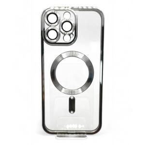 Чохол BeCover TPU Chrome Case MagSafe для Apple iPhone 16 Pro Silver 712083