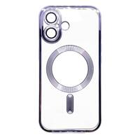 Чохол BeCover TPU Chrome Case MagSafe для Apple iPhone 16 Purple 712074