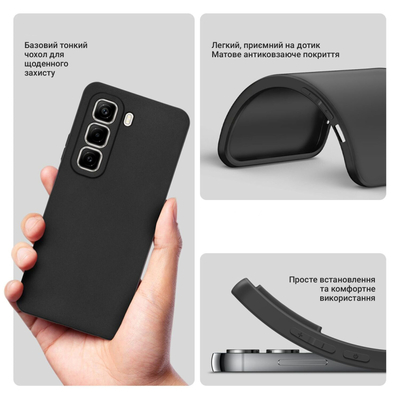 Чохол BeCover для Infinix Hot 50 Pro (X6881) Black 712740