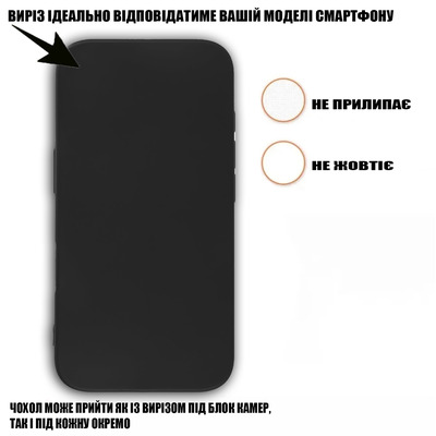 Чохол BeCover для ZTE Nubia V60 Design Black 712775