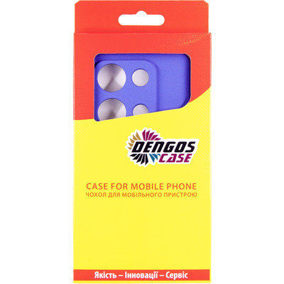 Чохол Dengos Carbon для Xiaomi Redmi Note 14S Violet DG-TPU-CRBN-228