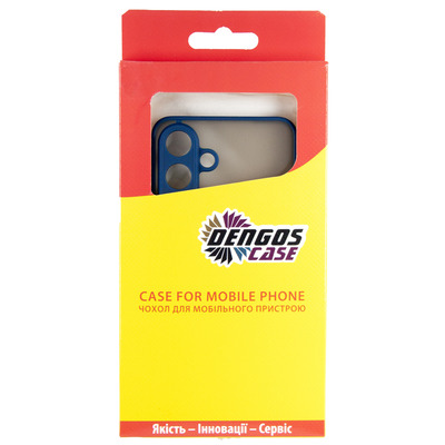 Чохол Dengos Matt для Samsung Galaxy S25 SM-S931 Blue DG-KM-142