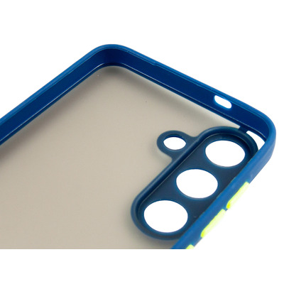 Чохол Dengos Matt для Samsung Galaxy S25 SM-S931 Blue DG-TPU-MATT-162