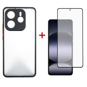 Чохол Dengos Matt для Xiaomi Redmi Note 14 5G Black DG-KM-127