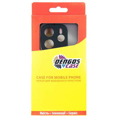 Чохол Dengos Matt для Xiaomi Redmi Note 14 5G Black DG-TPU-MATT-155