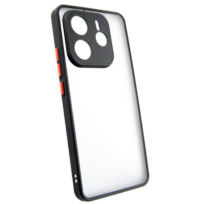 Чохол Dengos Matt для Xiaomi Redmi Note 14 5G Black DG-TPU-MATT-155