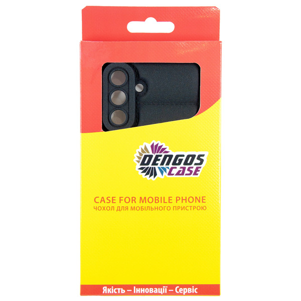 Чохол Dengos Soft для Samsung Galaxy A36 5G SM-A366 Black DG-KM-140