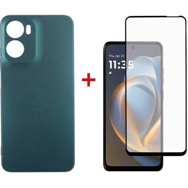 Чохол Dengos для Motorola G05 Green Full Glue DG-KM-148