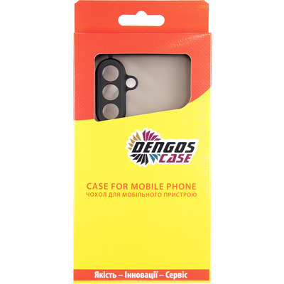Чохол Dengos для Samsung Galaxy A36 SM-A366 Black Full Glue DG-KM-145