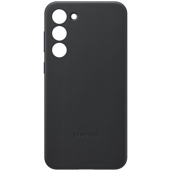 Чохол Samsung Leather Cover для Samsung Galaxy S23 Plus SM-S916 Black EF-VS916LBEGRU