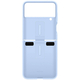 Чохол Samsung Silicone Cover with Ring для Samsung Galaxy Flip 4 SM-F721 Arctic Blue EF-PF721TLEGUA