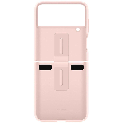 Чохол Samsung Silicone Cover with Ring для Samsung Galaxy Flip 4 SM-F721 Pink EF-PF721TPEGUA