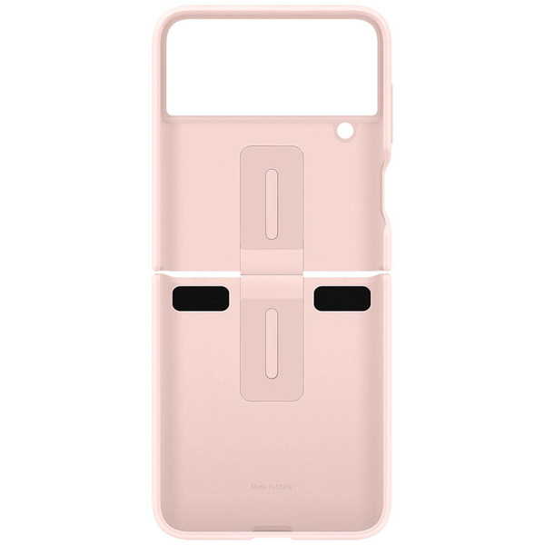 Чохол Samsung Silicone Cover with Ring для Samsung Galaxy Flip 4 SM-F721 Pink EF-PF721TPEGUA