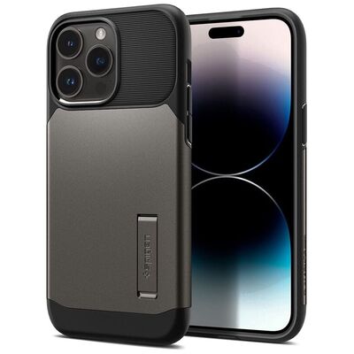 Чохол Spigen Slim Armor with MagFit для Apple iPhone 14 Pro Max Gunmetal ACS04646
