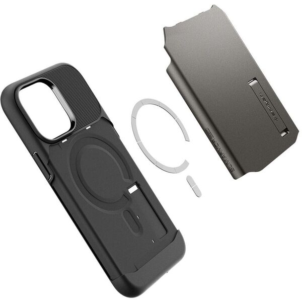 Чохол Spigen Slim Armor with MagFit для Apple iPhone 14 Pro Max Gunmetal ACS04646