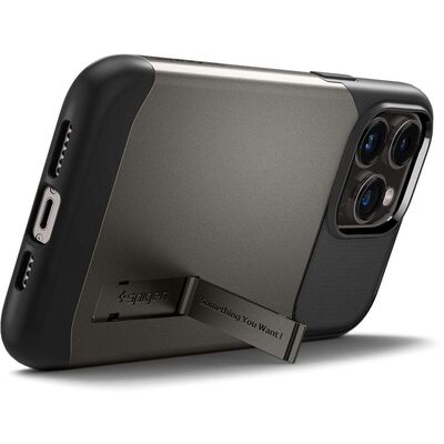 Чохол Spigen Slim Armor with MagFit для Apple iPhone 14 Pro Max Gunmetal ACS04646