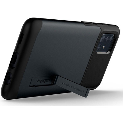 Чохол Spigen Slim Armor для Samsung Galaxy A51 SM-A515 Metal Slate ACS00820