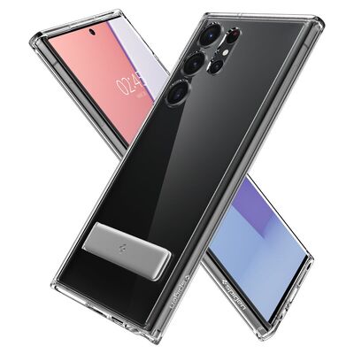 Чохол Spigen Hybrid S для Samsung Galaxy S23 Ultra SM-S918 Crystal Clear ACS05622