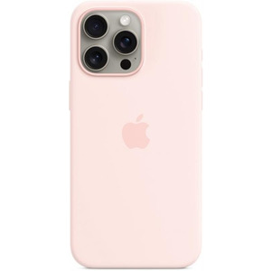 Чохол Apple Silicone Case with MagSafe для Apple iPhone 15 Pro Max Light Pink MT1U3