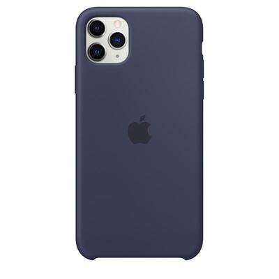 Чохол Apple Silicone Case для Apple iPhone 11 Pro Max Midnight Blue MWYW2