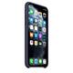 Чохол Apple Silicone Case для Apple iPhone 11 Pro Max Midnight Blue MWYW2