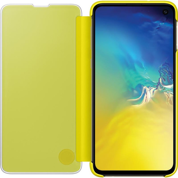 Чохол Samsung Clear View Cover для Samsung Galaxy S10e SM-G970 Yellow EF-ZG970CYEGRU