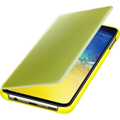 Чохол Samsung Clear View Cover для Samsung Galaxy S10e SM-G970 Yellow EF-ZG970CYEGRU