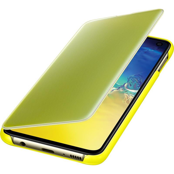 Чохол Samsung Clear View Cover для Samsung Galaxy S10e SM-G970 Yellow EF-ZG970CYEGRU