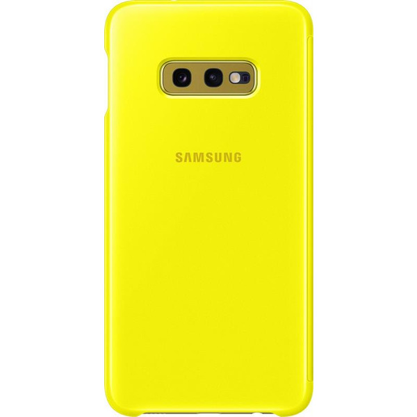 Чохол Samsung Clear View Cover для Samsung Galaxy S10e SM-G970 Yellow EF-ZG970CYEGRU