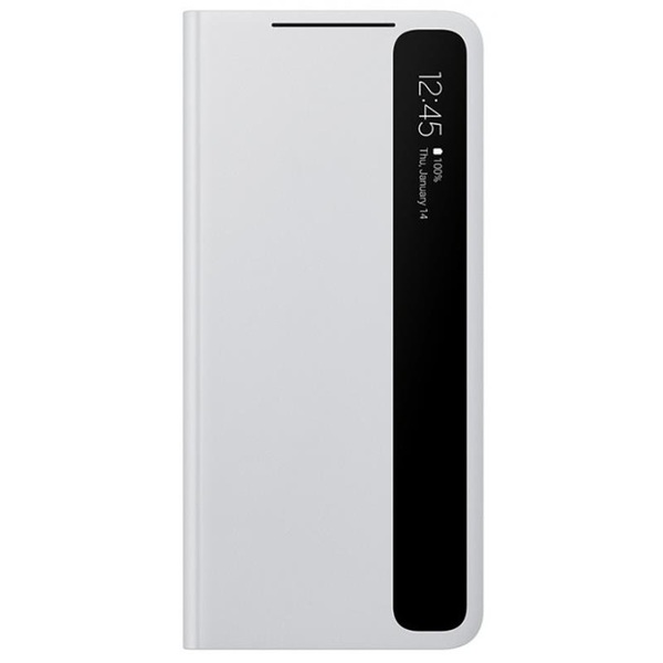 Чохол Samsung Smart Clear View Cover для Samsung Galaxy S21 Ultra SM-G998 Light Gray EF-ZG998CJEGRU