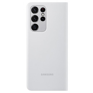 Чохол Samsung Smart Clear View Cover для Samsung Galaxy S21 Ultra SM-G998 Light Gray EF-ZG998CJEGRU