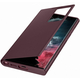 Чохол Samsung Smart Clear View Cover для Samsung Galaxy S22 Ultra SM-S908 Burgundy EF-ZS908CEEGRU