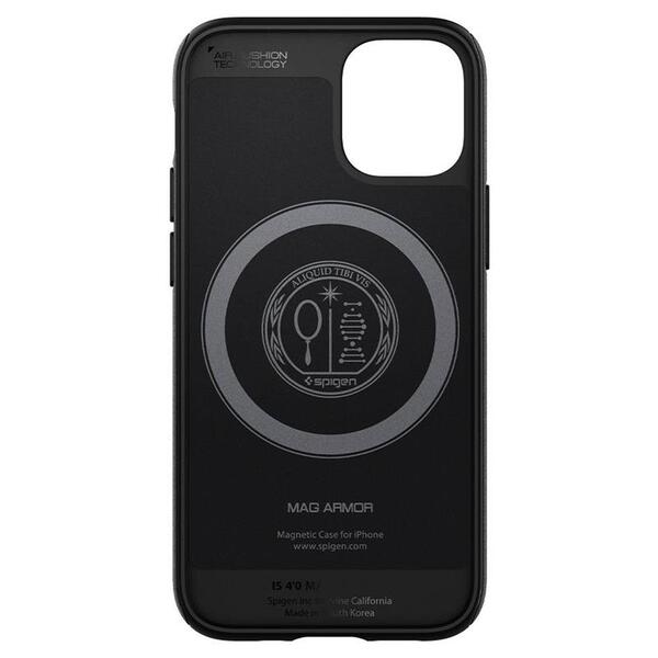 Чохол Spigen Mag Armor для Apple iPhone 12 Mini Black ACS01866