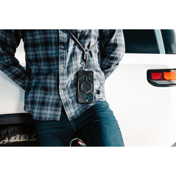 Чохол Urban Armor Gear Monarch Pro Magsafe для Apple iPhone 15 Pro Kevlar Black 114221113940