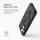 Чохол Urban Armor Gear Monarch Pro Magsafe для Apple iPhone 15 Pro Kevlar Black 114221113940