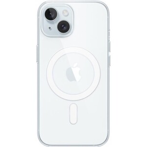 Чехол-накладка Apple Clear Case with MagSafe для Apple iPhone 15 Clear (MT203)