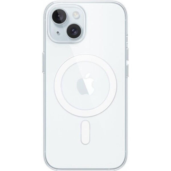 Чехол-накладка Apple Clear Case with MagSafe для Apple iPhone 15 Clear (MT203)