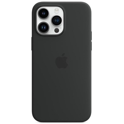 Чохол Apple Silicone Case with MagSafe для Apple iPhone 14 Pro Max Midnight MPTP3